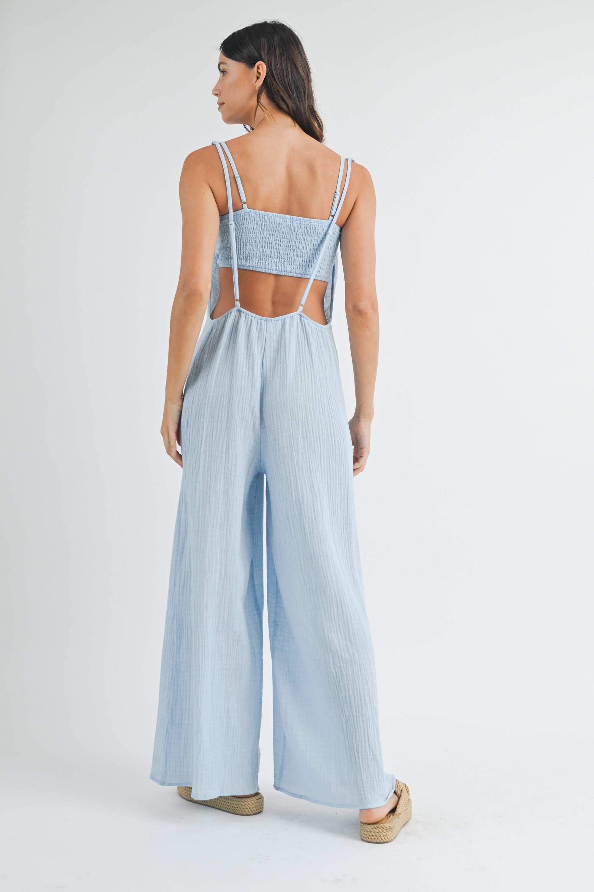 Bralette and Cami Jumpsuit Set | Collective Request 