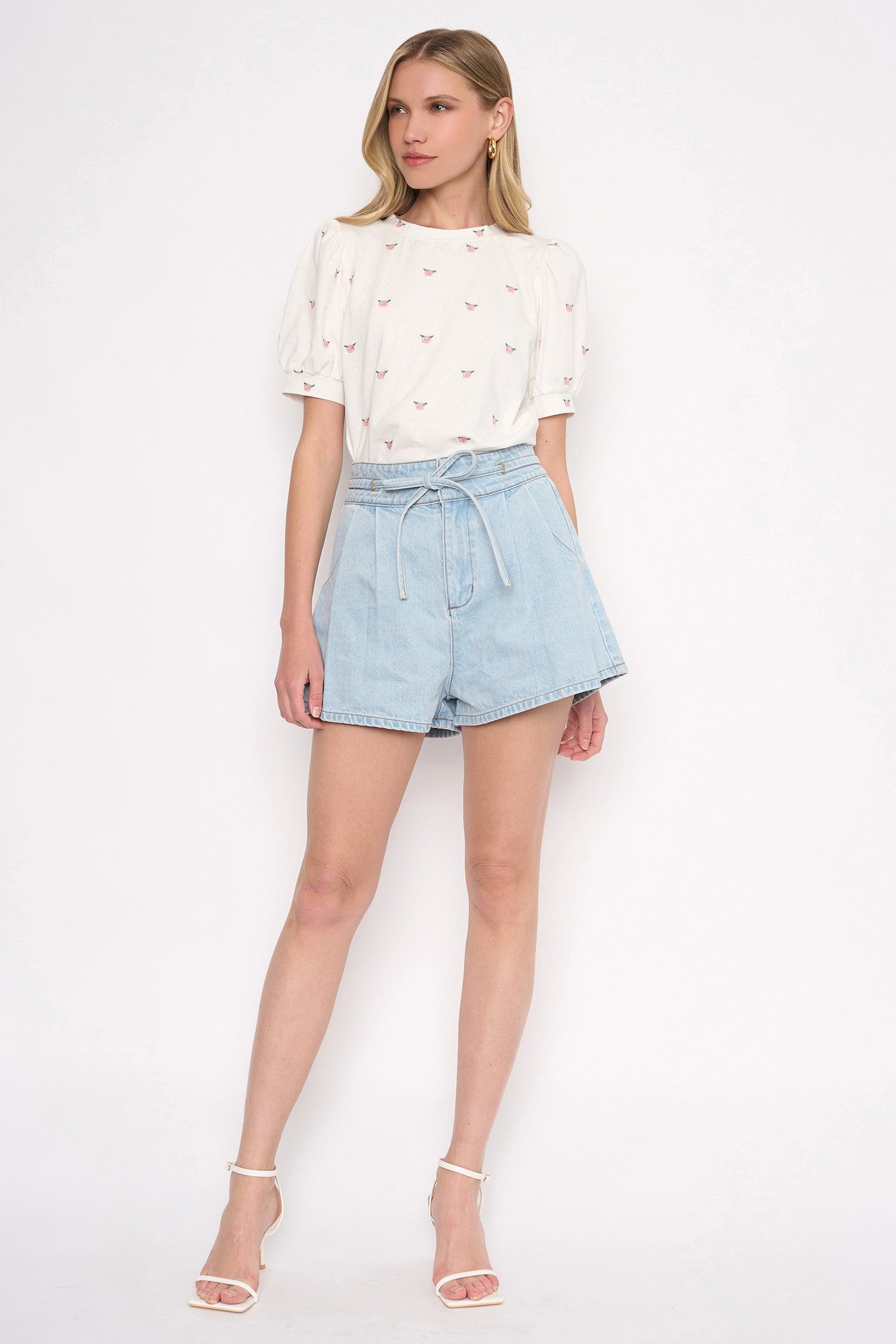 High Rise Paperbag Shorts | Collective Request 