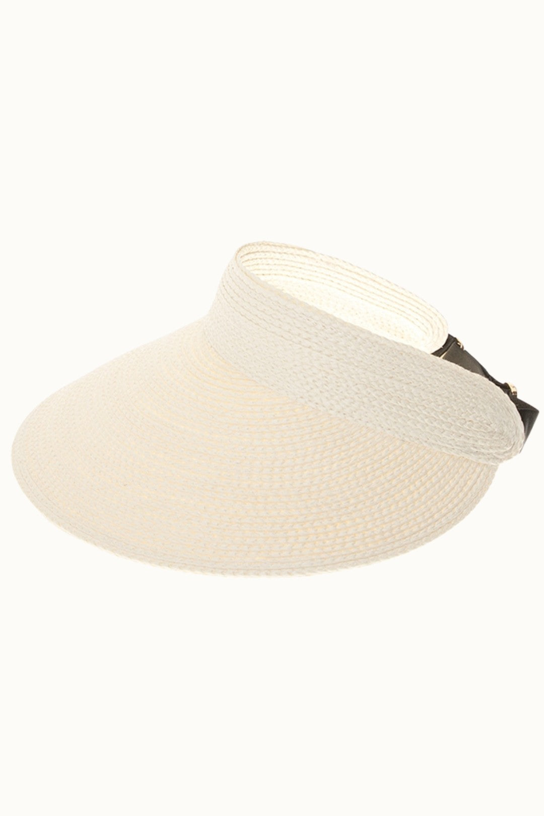 Olive & Pique White Summer Visor