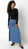 Fay Denim Midi Skirt | Collective Request 