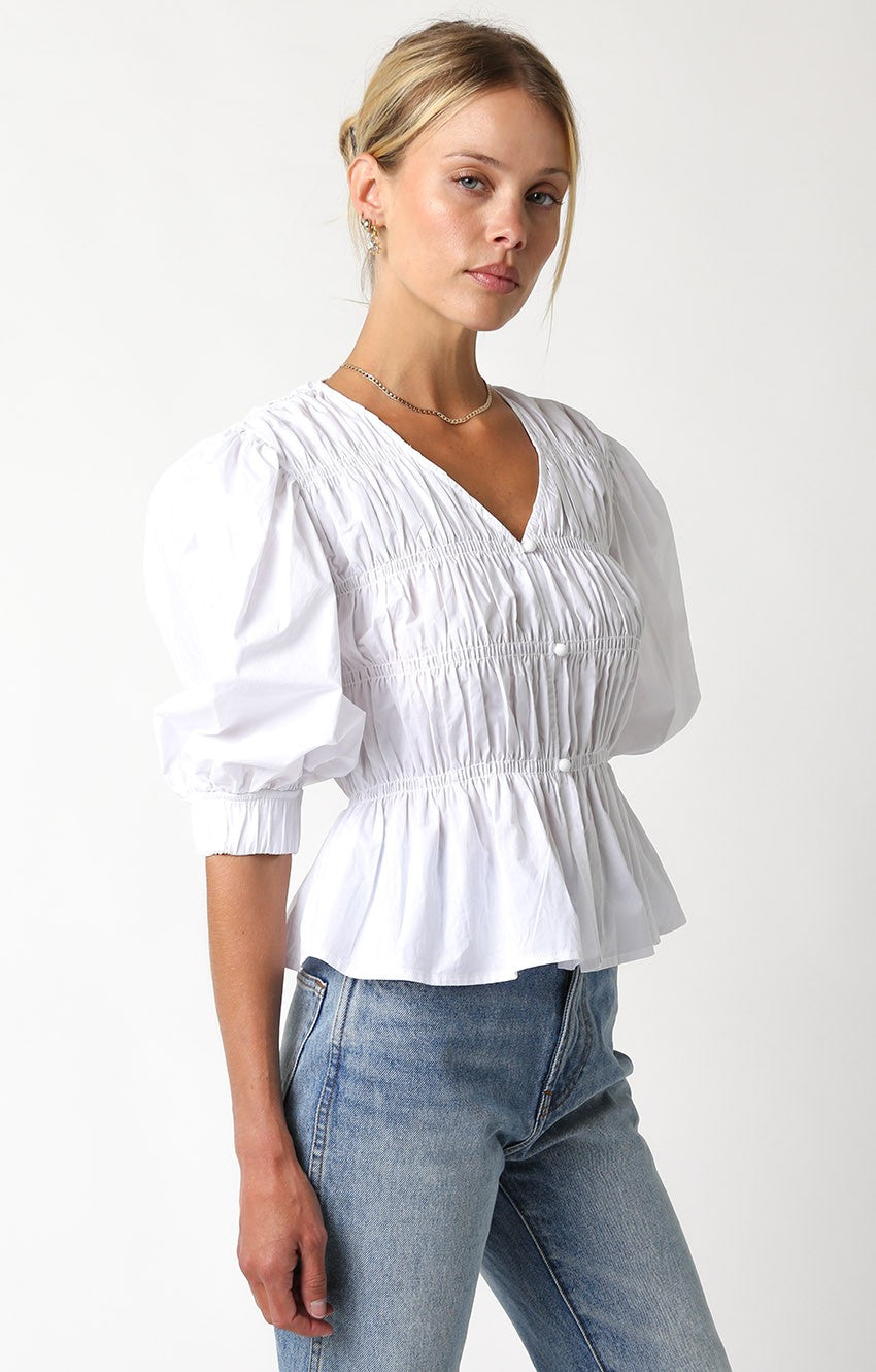 White Heidy Top