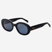 Aria Acetate Womens Oval Sunglasses