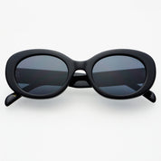 Aria Acetate Womens Oval Sunglasses