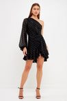 Black Chiffon Dress | Collective Request 