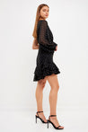 Black Chiffon Dress | Collective Request 