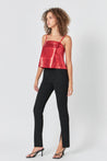 Red Sequins Top | Collective Request 