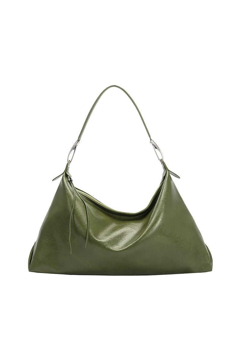 Charlie Olive Recycled Vegan Shoulder Bag | Collective Request 