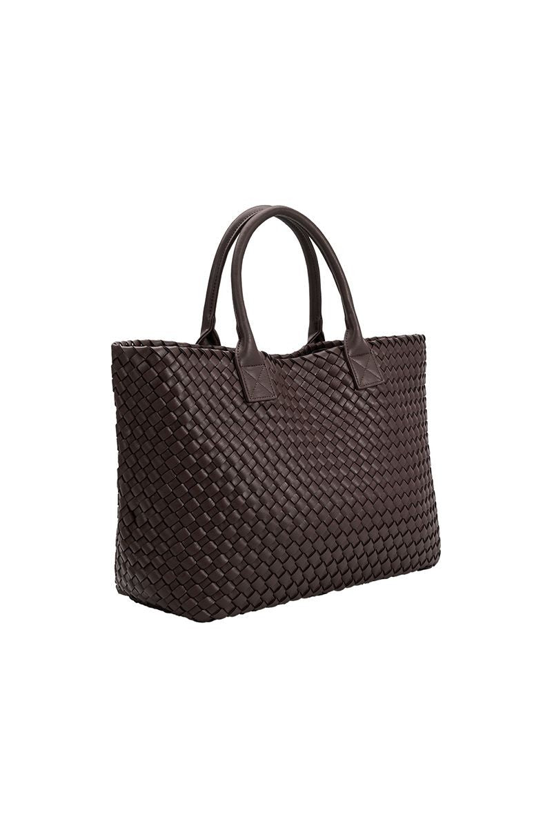 Norah Espresso Tote Bag