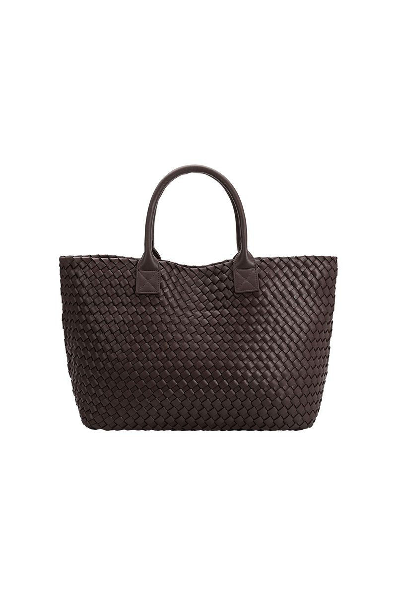 Norah Espresso Tote Bag