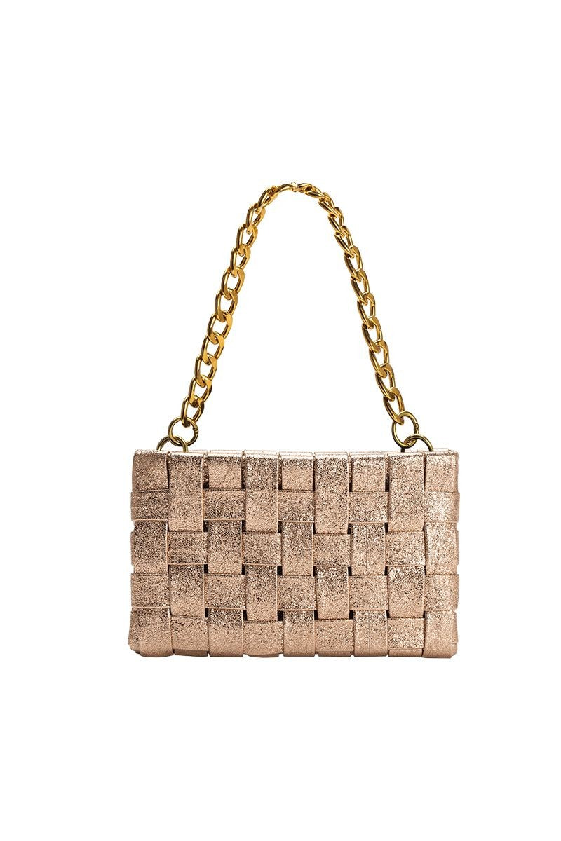 Mimie Champagne Small Crossbody Bag