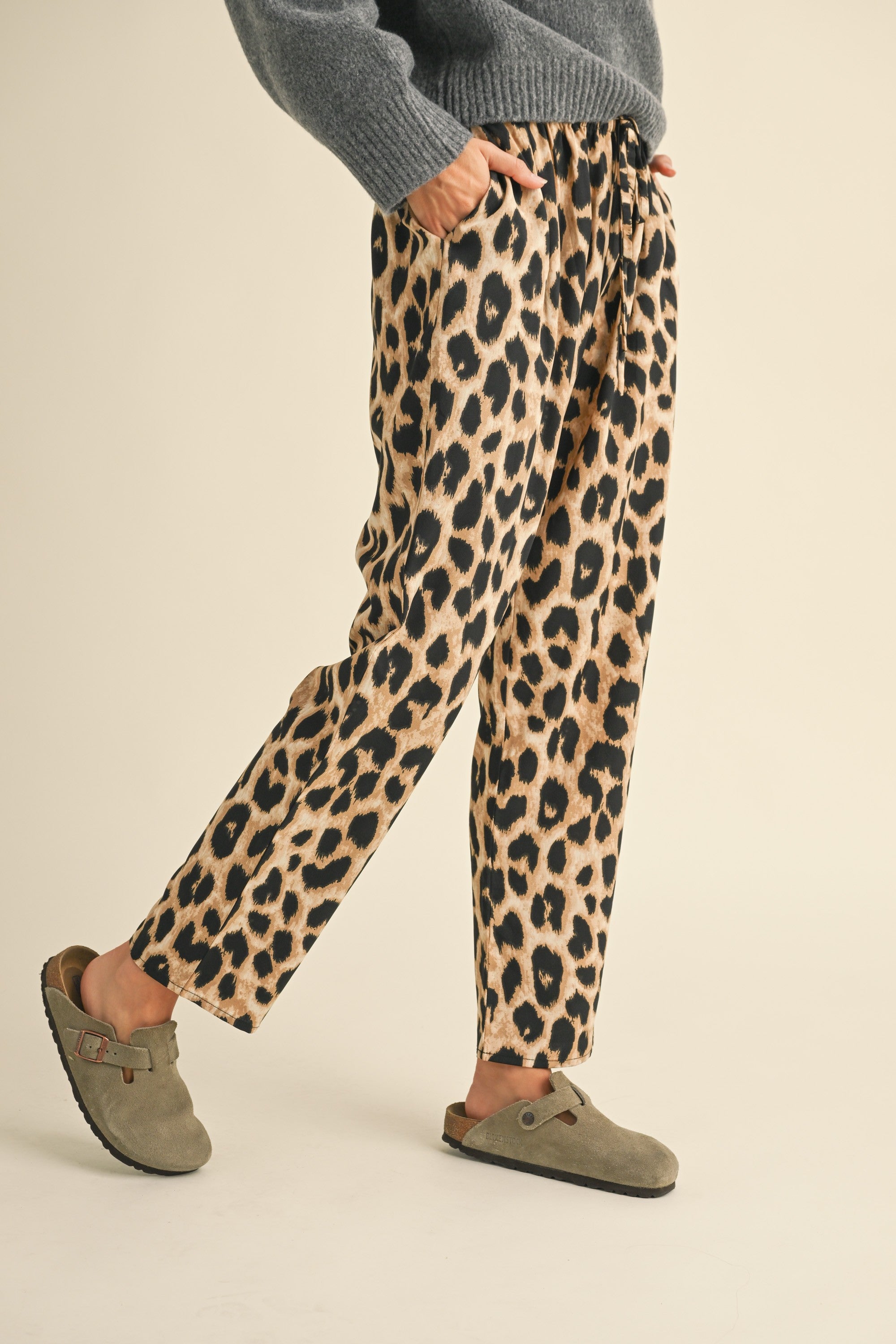 Leopard Print Pants