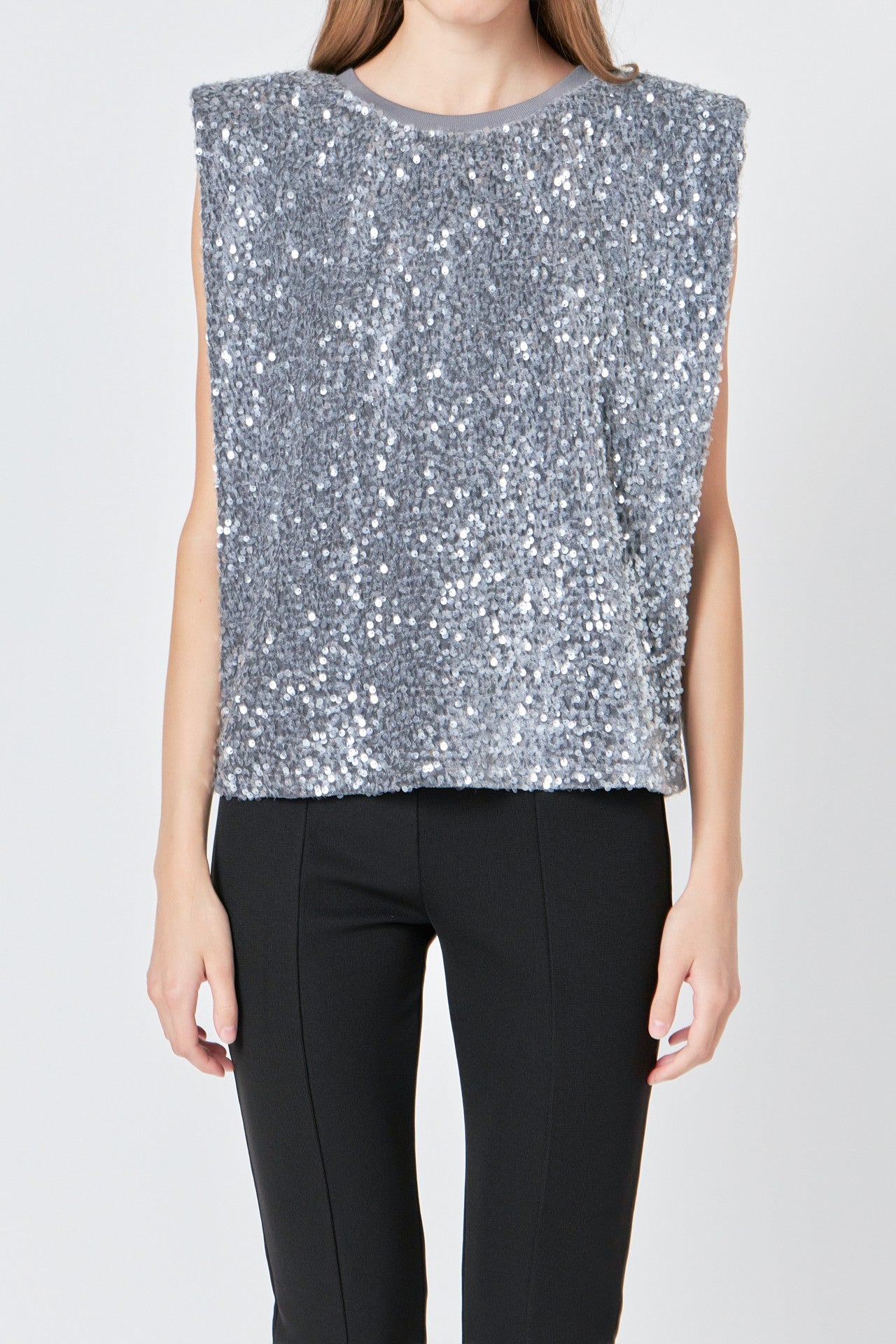 Sequin Embellished Top | Collective Request 