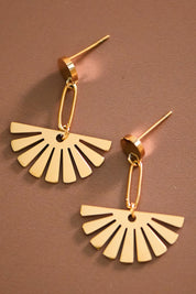 Simple Gold Earrings