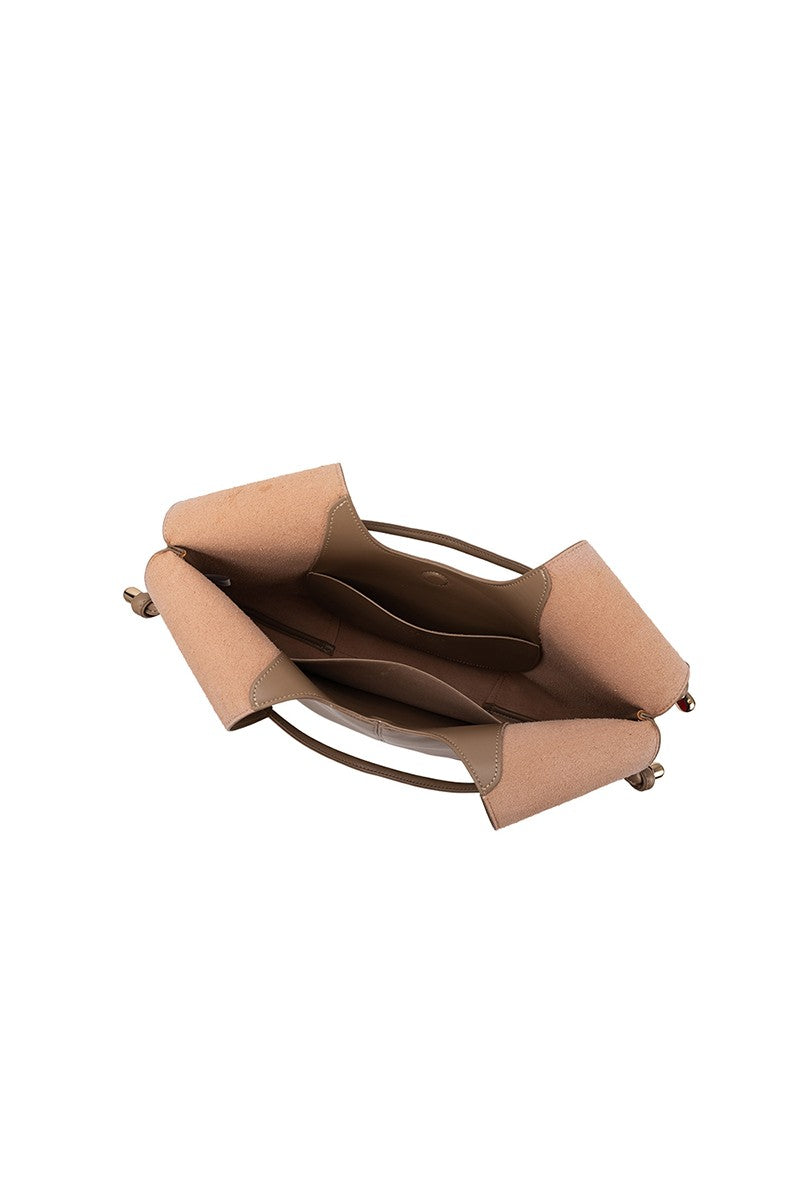 Tracy Mushroom Recycled Vegan Leather Bag