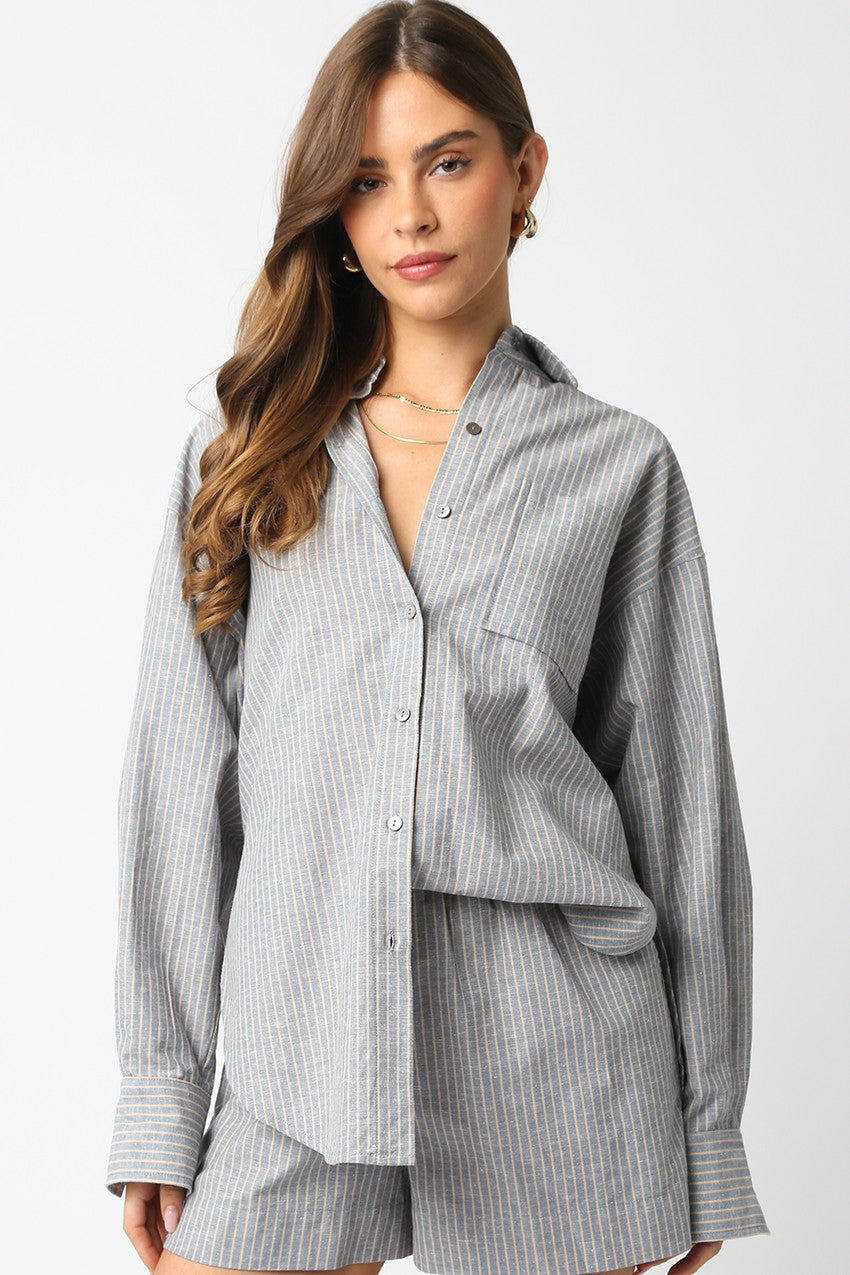 Aria Stripe Shirt