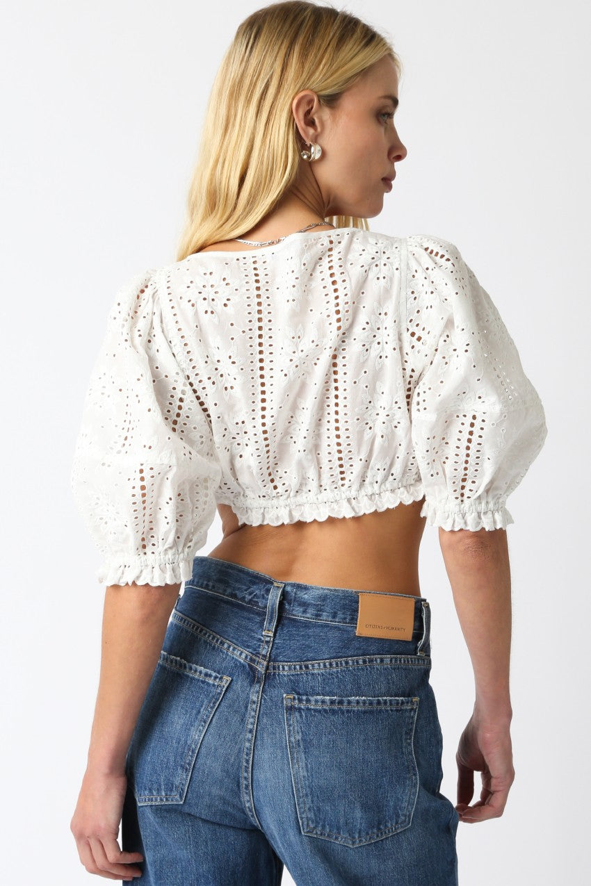 Eden Crop Blouse