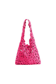 Aster Pink Cotton Shoulder Bag