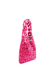 Aster Pink Cotton Shoulder Bag