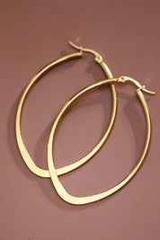 Simple Gold Earrings