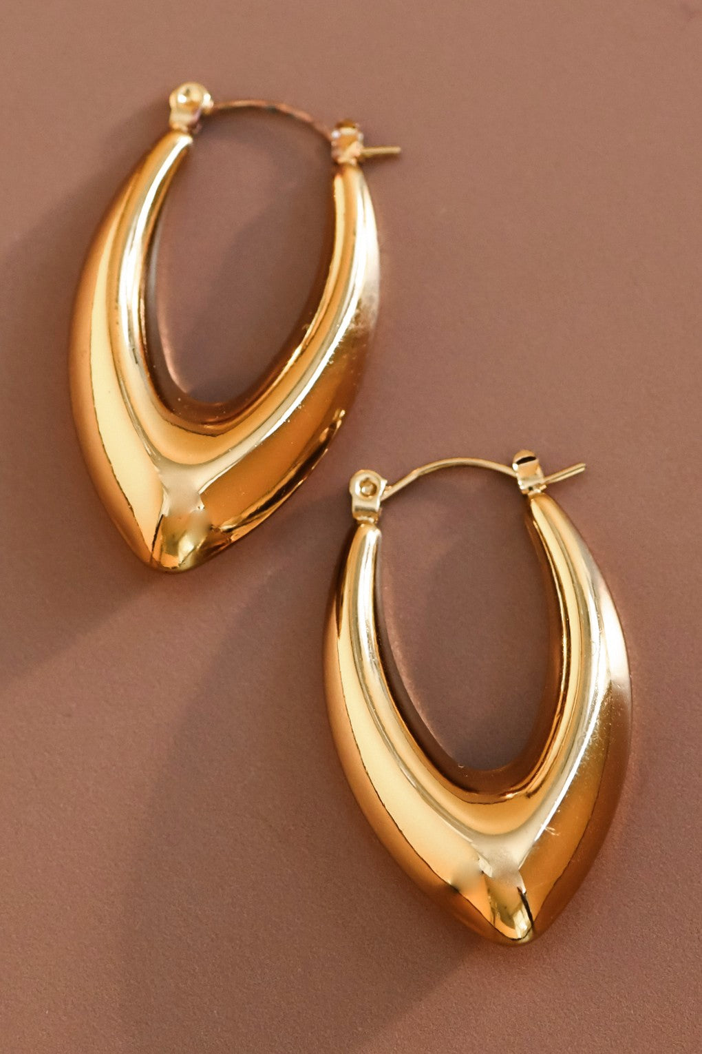 Simple Gold Earrings
