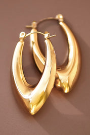 Simple Gold Earrings