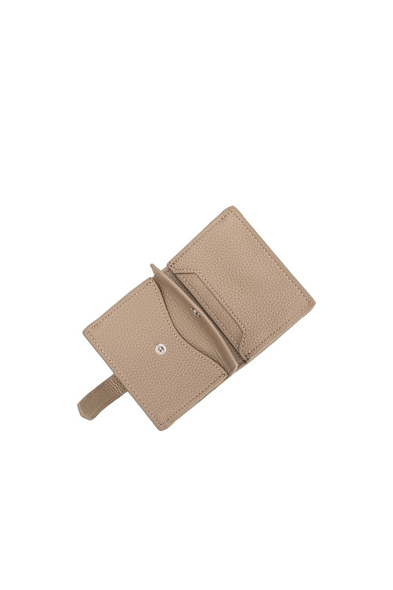 Pria Tan Vegan Leather Wallet