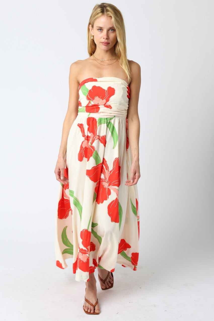 Terry Floral Dress