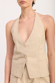 Halter Neck Vest Top