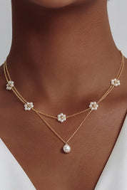 Pearl Necklace Set