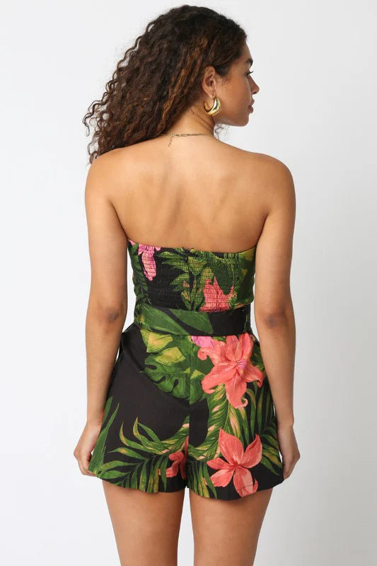 Elle Floral Romper