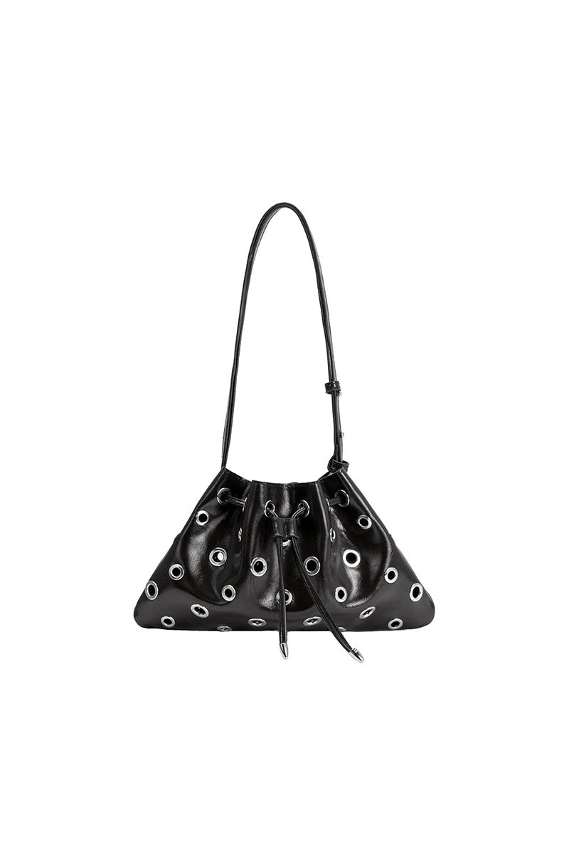 Paloma Black Vegan Shoulder Bag