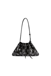 Paloma Black Vegan Shoulder Bag