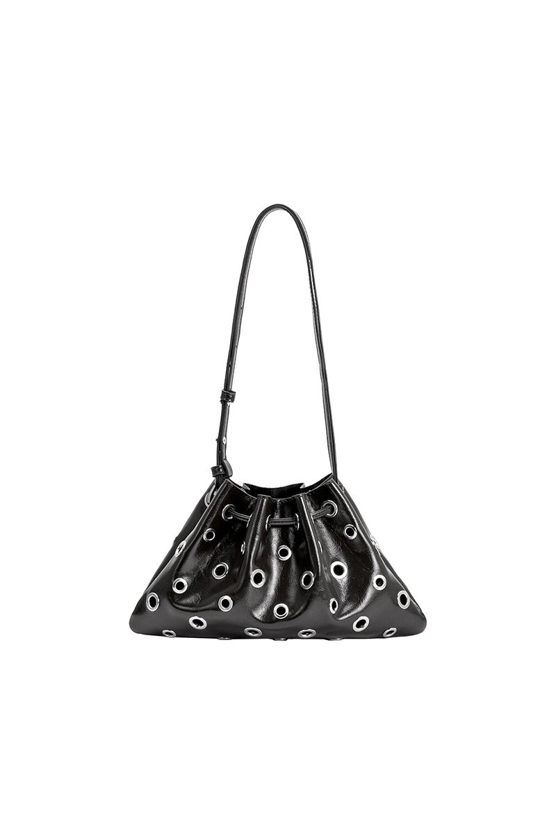 Paloma Black Vegan Shoulder Bag