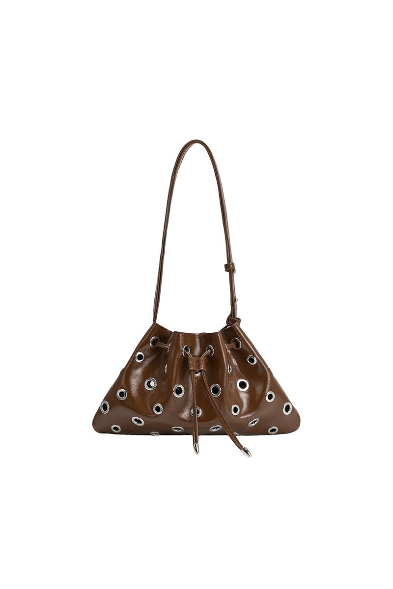 Paloma Chocolate Vegan Shoulder Bag