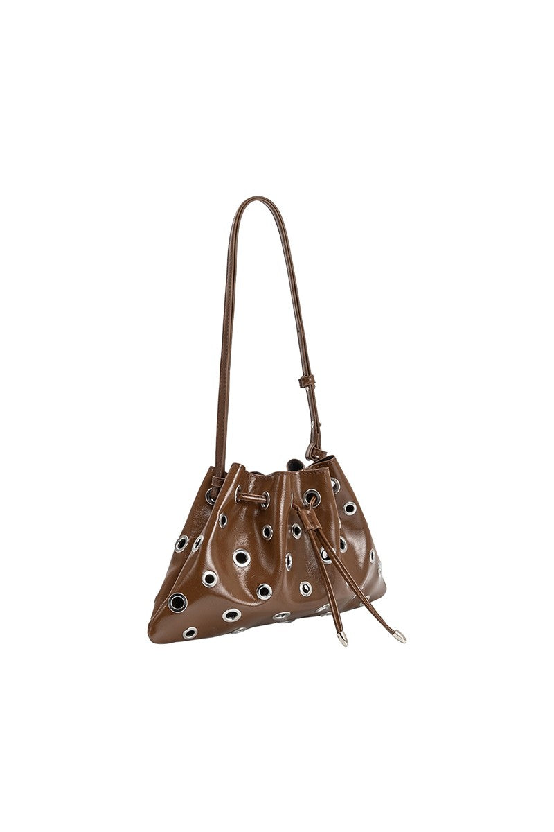 Paloma Chocolate Vegan Shoulder Bag