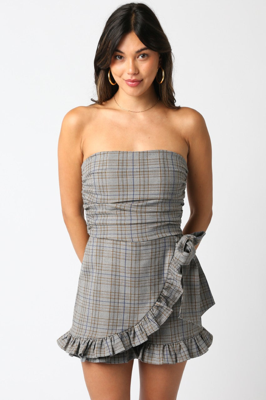Skye Ruffled Romper