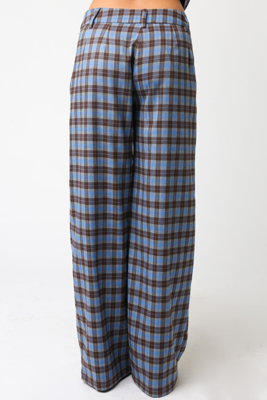 Monica Gingham Pants
