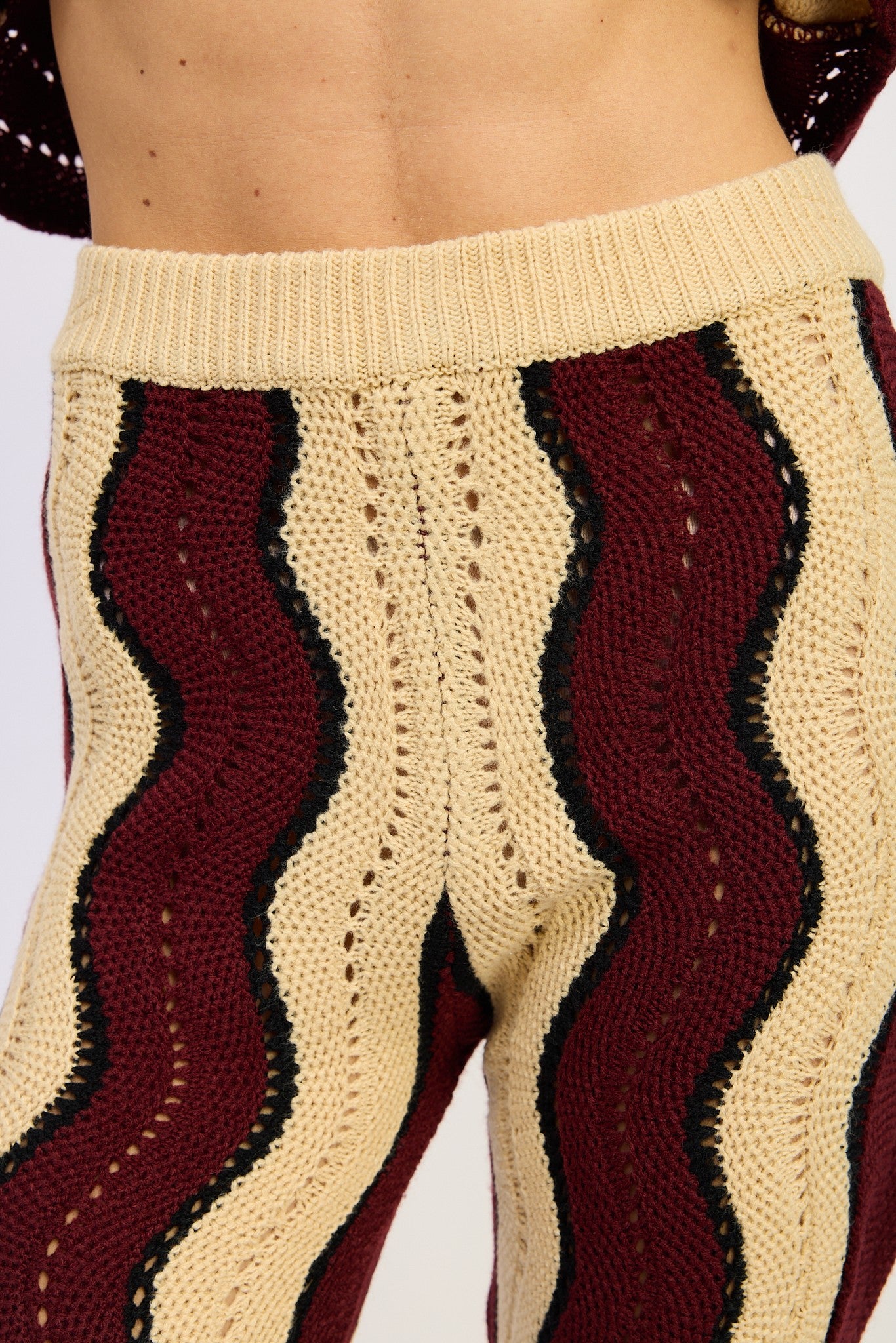 Multi Color Sweater Pants