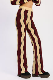 Multi Color Sweater Pants