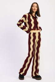 Multi Color Sweater Pants