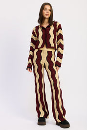 Multi Color Sweater Pants