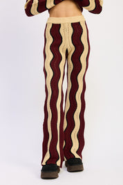 Multi Color Sweater Pants