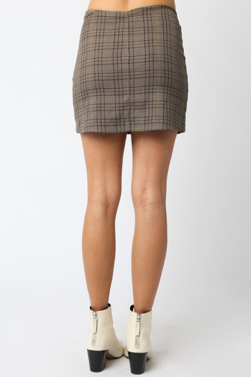 Maci Gingham Skirt