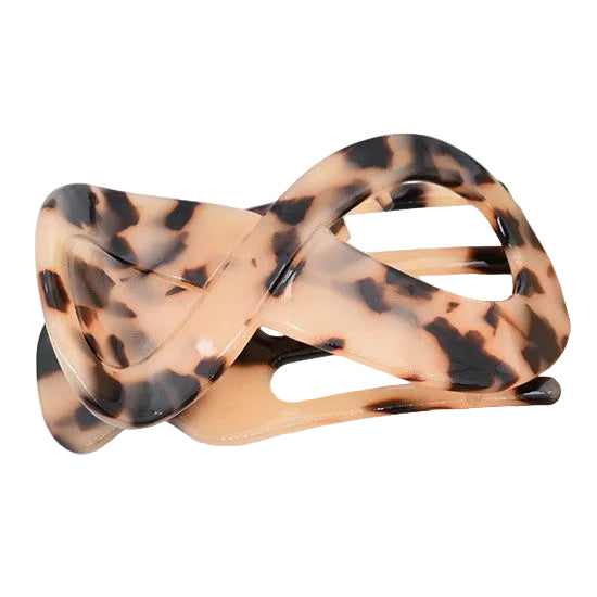 Tort Lay Flat Flower Hair Claw Clips For Secure Styling