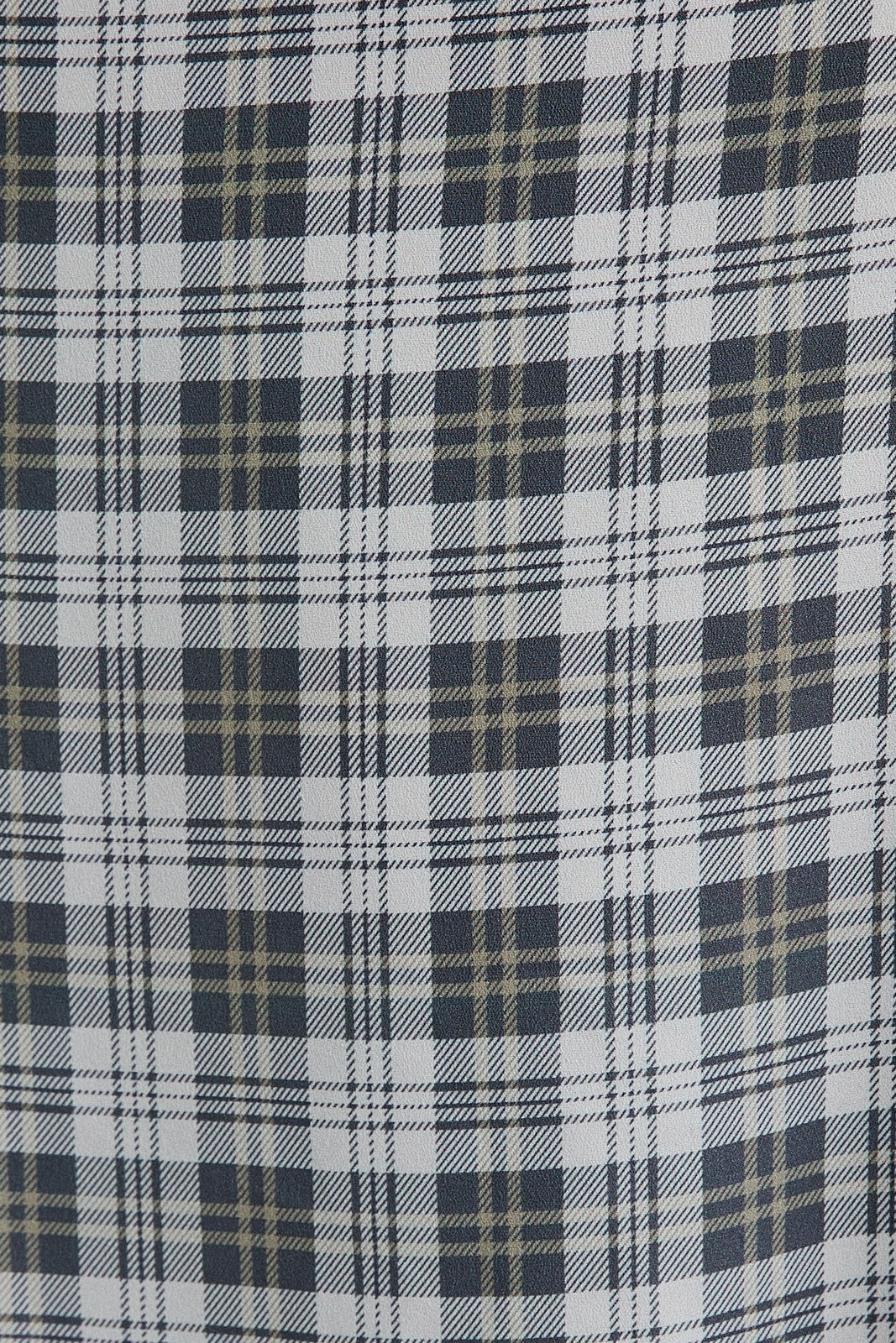 Strap Sweetheart Neckline Check Midi Dress