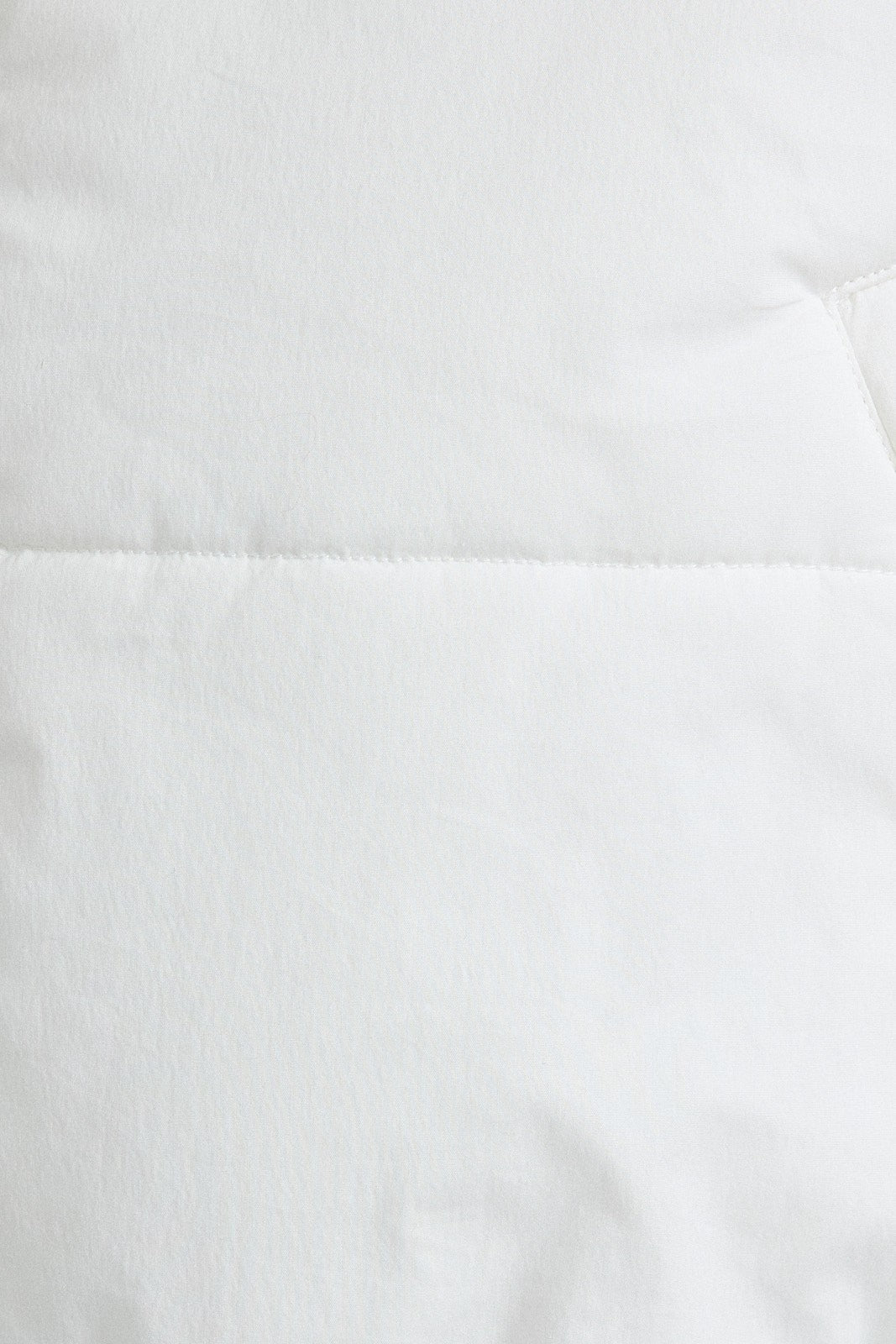 Puffer Jacket With Satin Ribbon On The Sleeve