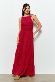 Marigold Maxi Dress - Gingham