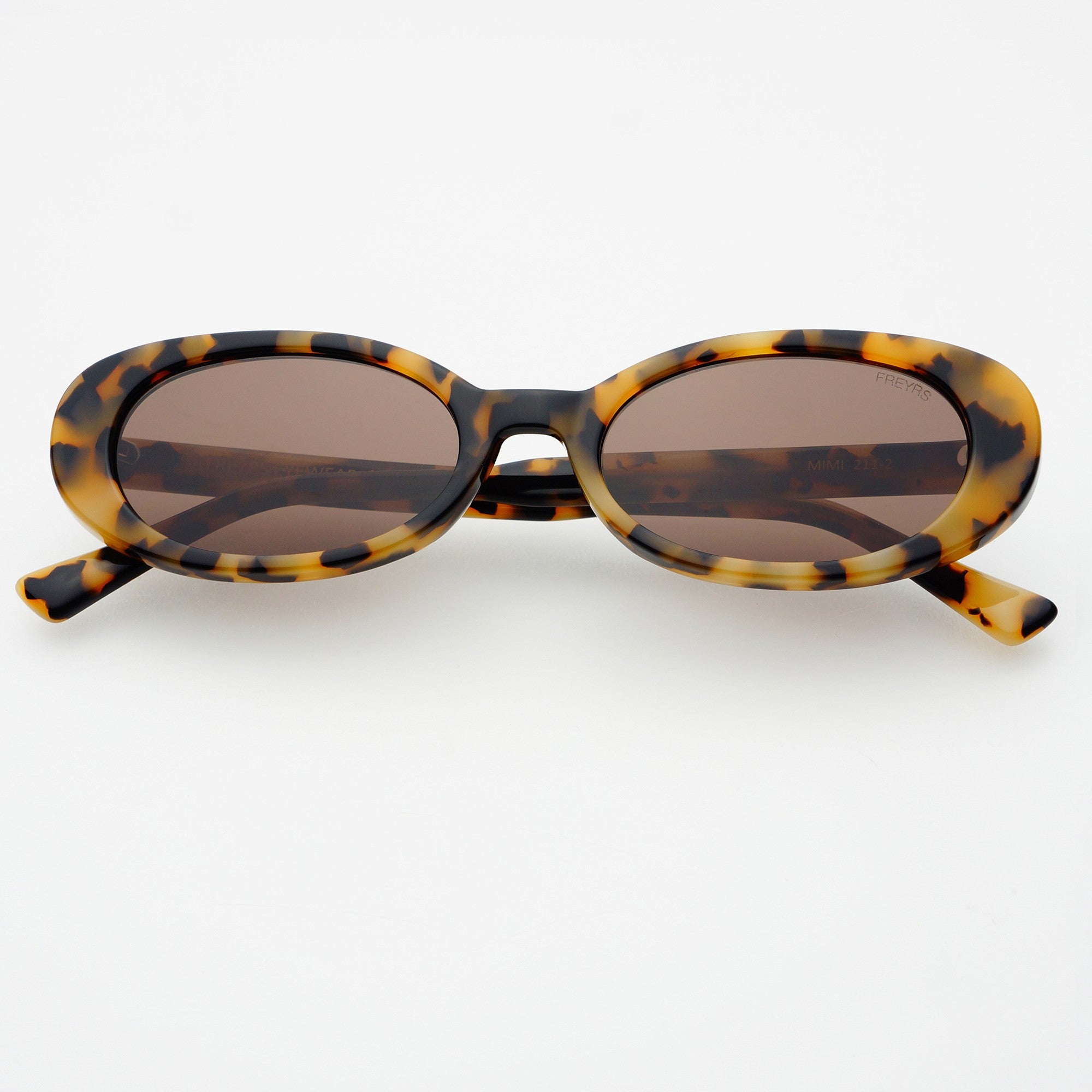 Mimi Acetate Oval Womens Sunglasses By Freyrs