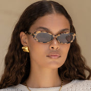 Mimi Acetate Oval Womens Sunglasses By Freyrs