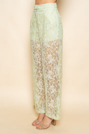 Lace Long Leg Pants
